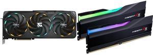 GPU Memory Combo -  GIGABYTE GV-N5080GAMING OC-16GD Bundle with  G.SKILL F5-6400J3239G32GX2-TZ5RK