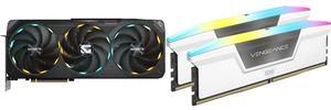 GPU Memory Combo -  GIGABYTE GV-N5080GAMING OC-16GD Bundle with  Corsair CMH64GX5M2N6400C32W