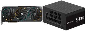 GPU PSU Combo -  GIGABYTE GV-N5080GAMING OC-16GD Bundle with  Corsair CP-9020257-NA