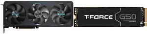 GPU SSD Combo -  GIGABYTE GV-N5070EAGLE OC-12GD Bundle with  Team Group TM8FFE001T0C129