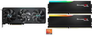 GPU Memory Combo -  GIGABYTE GV-N5070EAGLE OC-12GD Bundle with  G.SKILL F5-6000J3636F16GX2-RM5NRK
