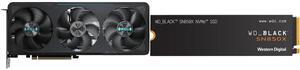 GPU SSD Combo -  GIGABYTE GV-N5070EAGLE OC-12GD Bundle with  SanDisk WDS100T2X0E