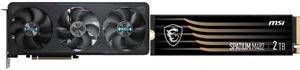 GPU SSD Combo -  GIGABYTE GV-N5070EAGLE OC-12GD Bundle with  MSI SPATIUM M482 PCIe 4.0 NVMe M.2 2TB