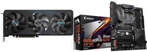 GPU Motherboard Combo -  GIGABYTE GV-N5070EAGLE OC-12GD Bundle with  GIGABYTE B550AORUS ELITE AXV2