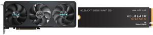 GPU SSD Combo -  GIGABYTE GV-N5070EAGLE OC-12GD Bundle with  SanDisk WDS400T2X0E