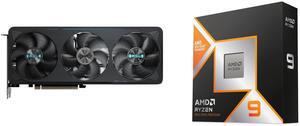 GPU CPU Combo -  GIGABYTE GV-N5070EAGLE OC-12GD Bundle with  AMD 100-100001368WOF