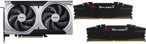 GPU Memory Combo -  MSI RTX 5060 Ti 8G VENTUS 2X PLUS Bundle with  G.SKILL F4-3200C16D-32GVK
