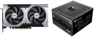 GPU PSU Combo -  MSI RTX 5060 Ti 8G VENTUS 2X PLUS Bundle with  Thermaltake PS-TPD-0850FNFAGU-P