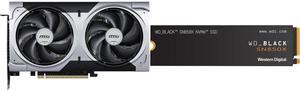 GPU SSD Combo -  MSI RTX 5060 Ti 8G VENTUS 2X PLUS Bundle with  SanDisk WDS200T2X0E