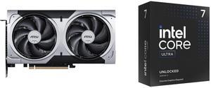 GPU CPU Combo -  MSI RTX 5060 Ti 8G VENTUS 2X PLUS Bundle with  Intel BX80768265KF