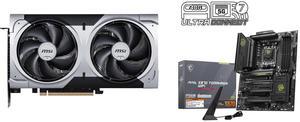 GPU Motherboard Combo -  MSI RTX 5060 Ti 8G VENTUS 2X PLUS Bundle with  MSI MAG X870 TOMAHAWK WIFI