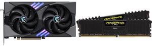 GPU Memory Combo -  MSI RTX 5060 Ti 8G GAMING OC Bundle with  Corsair CMK32GX4M2E3200C16