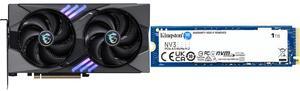 GPU SSD Combo -  MSI RTX 5060 Ti 8G GAMING OC Bundle with  Kingston Technology Corp. SNV3S/1000G