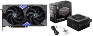 GPU PSU Combo -  MSI RTX 5060 Ti 8G GAMING OC Bundle with  MSI MAG A650BN