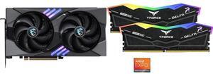 GPU Memory Combo -  MSI RTX 5060 Ti 8G GAMING OC Bundle with  Team Group FF7D516G6000HC38ADC01