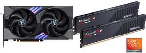 GPU Memory Combo -  MSI RTX 5060 Ti 8G GAMING OC Bundle with  G.SKILL F5-6000J3636F16GX2-FX5