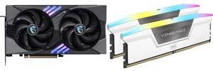 GPU Memory Combo -  MSI RTX 5060 Ti 8G GAMING OC Bundle with  Corsair CMH32GX5M2E6000C36W