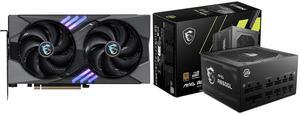 GPU PSU Combo -  MSI RTX 5060 Ti 8G GAMING OC Bundle with  MSI MAG A650GL