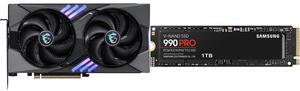 GPU SSD Combo -  MSI RTX 5060 Ti 8G GAMING OC Bundle with  SAMSUNG MZ-V9P1T0B/AM