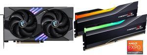 GPU Memory Combo -  MSI RTX 5060 Ti 8G GAMING OC Bundle with  G.SKILL F5-6000J3038F16GX2-TZ5NR