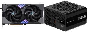 GPU PSU Combo -  MSI RTX 5060 Ti 8G GAMING OC Bundle with  Corsair CP-9020296-NA