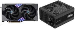 GPU PSU Combo -  MSI RTX 5060 Ti 8G GAMING OC Bundle with  Corsair CP-9020270-NA