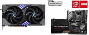 GPU Motherboard Combo -  MSI RTX 5060 Ti 8G GAMING OC Bundle with  MSI B650 GAMING PLUS WIFI