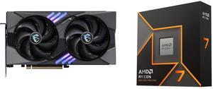 GPU CPU Combo -  MSI RTX 5060 Ti 8G GAMING OC Bundle with  AMD 100-100001404WOF