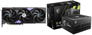 GPU PSU Combo -  MSI RTX 5060 Ti 8G GAMING TRIO OC Bundle with  MSI MAG A650GL