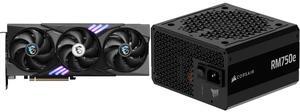 GPU PSU Combo -  MSI RTX 5060 Ti 8G GAMING TRIO OC Bundle with  Corsair CP-9020295-NA