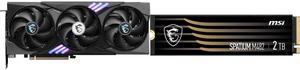 GPU SSD Combo -  MSI RTX 5060 Ti 8G GAMING TRIO OC Bundle with  MSI SPATIUM M482 PCIe 4.0 NVMe M.2 2TB