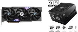 GPU PSU Combo -  MSI RTX 5060 Ti 8G GAMING TRIO OC Bundle with  MSI MAG A850GL PCIE5