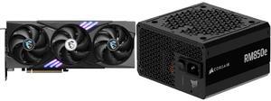 GPU PSU Combo -  MSI RTX 5060 Ti 8G GAMING TRIO OC Bundle with  Corsair CP-9020296-NA