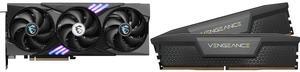 GPU Memory Combo -  MSI RTX 5060 Ti 8G GAMING TRIO OC Bundle with  Corsair CMK64GX5M2B5600C40