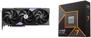 GPU CPU Combo -  MSI RTX 5060 Ti 8G GAMING TRIO OC Bundle with  AMD 100-100001404WOF