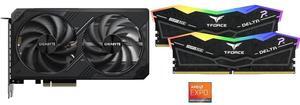 GPU Memory Combo -  GIGABYTE GV-N506TWF2-8GD Bundle with  Team Group FF7D516G6000HC38ADC01