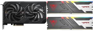 GPU Memory Combo -  GIGABYTE GV-N506TWF2-8GD Bundle with  Patriot Memory PVVR532G600C36K