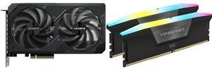 GPU Memory Combo -  GIGABYTE GV-N506TWF2-8GD Bundle with  Corsair CMH32GX5M2E6000C36