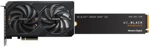 GPU SSD Combo -  GIGABYTE GV-N506TWF2-8GD Bundle with  SanDisk WDS100T2X0E