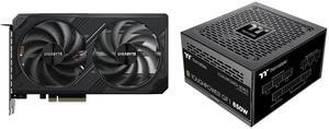 GPU PSU Combo -  GIGABYTE GV-N506TWF2-8GD Bundle with  Thermaltake PS-TPD-0850FNFAGU-P