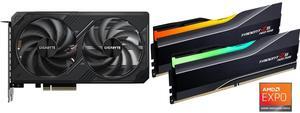 GPU Memory Combo -  GIGABYTE GV-N506TWF2-8GD Bundle with  G.SKILL F5-6000J3038F16GX2-TZ5NR