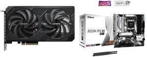 GPU Motherboard Combo -  GIGABYTE GV-N506TWF2-8GD Bundle with  ASRock B650M Pro RS WiFi