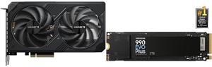 GPU SSD Combo -  GIGABYTE GV-N506TWF2-8GD Bundle with  SAMSUNG MZ-V9S2T0B/AM