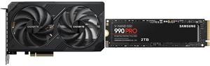 GPU SSD Combo -  GIGABYTE GV-N506TWF2-8GD Bundle with  SAMSUNG MZ-V9P2T0B/AM