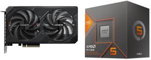 GPU CPU Combo -  GIGABYTE GV-N506TWF2-8GD Bundle with  AMD 100-100001237BOX