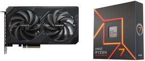 GPU CPU Combo -  GIGABYTE GV-N506TWF2-8GD Bundle with  AMD 100-100000591WOF