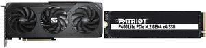 GPU SSD Combo -  GIGABYTE GV-N506TGAMING OC-8GD Bundle with  Patriot Memory P400LP1KGM28H