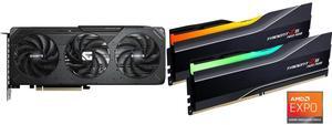 GPU Memory Combo -  GIGABYTE GV-N506TGAMING OC-8GD Bundle with  G.SKILL F5-6000J3038F16GX2-TZ5NR