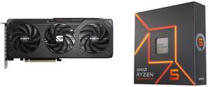 GPU CPU Combo -  GIGABYTE GV-N506TGAMING OC-8GD Bundle with  AMD 100-100000593WOF