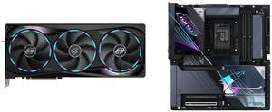 GPU Motherboard Combo -  GIGABYTE GV-N5090AORUS M-32GD Bundle with  GIGABYTE Z890 AORUS MASTER AI TOP